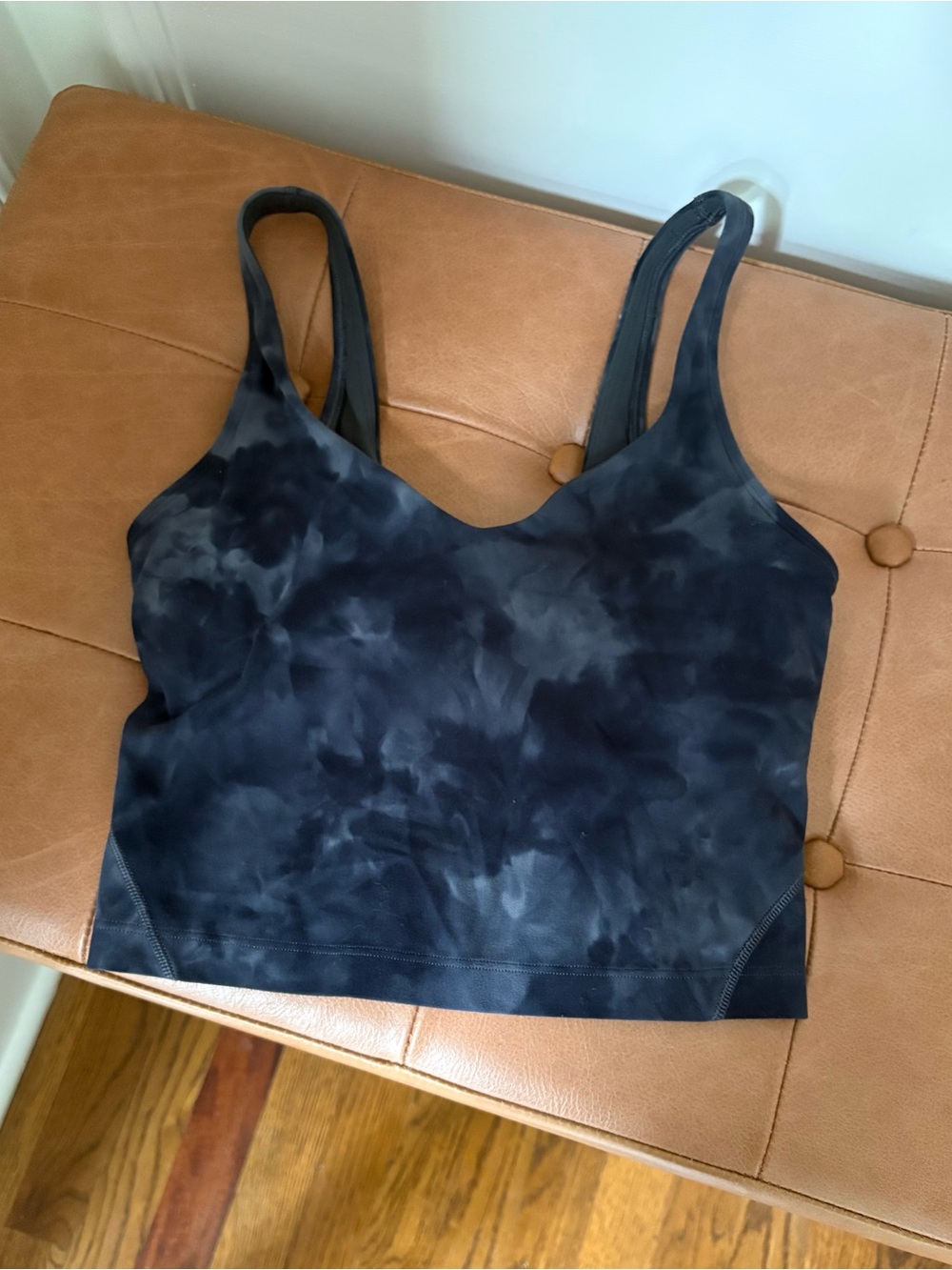 Lululemon Black Tie-Dye Align Tank Top Size 2